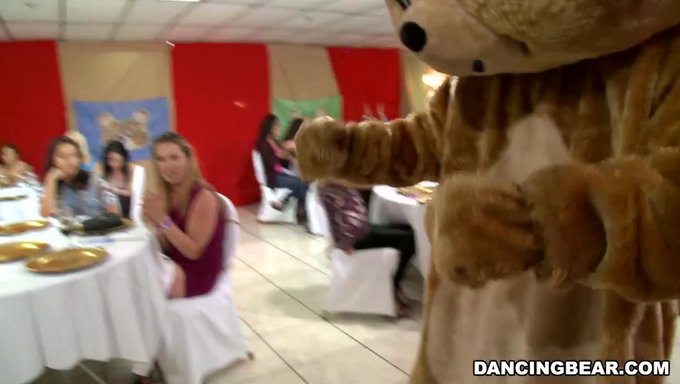 Get Ready To Party With The Legendary Dancing Bear In This Wild Orgy!
