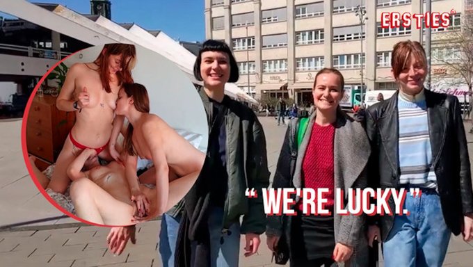German Spring Break Lesbians In Natural Tits And Vagina Action