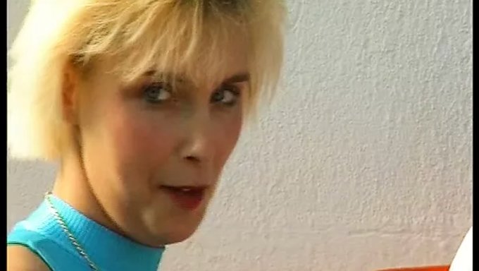 German Milf Gets Her Ass Licked And Fingered By Producer