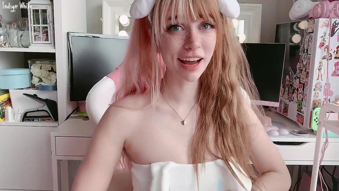Let'S Unite And Cum Together With Indigo White