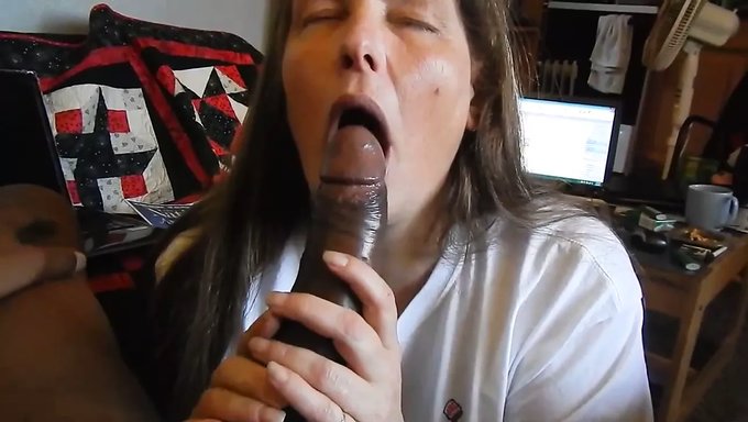 Old And Young Couple Engage In Some Hot Oral Action