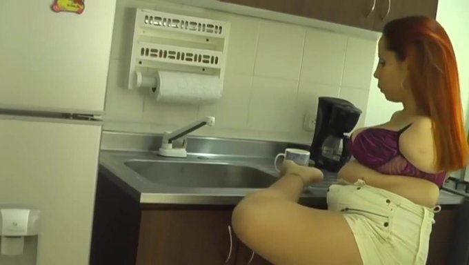 Mexican Booty Gets A Footjob From A Sexy Dae